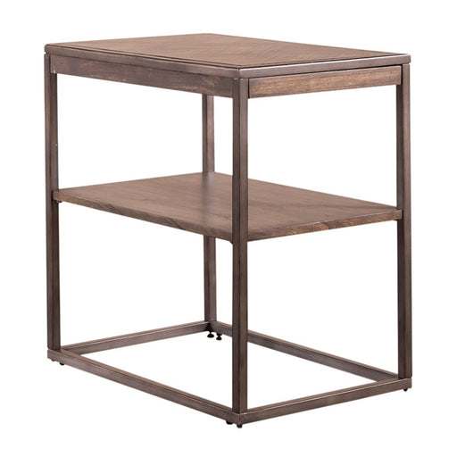 Liberty Furniture Jamestown Chair Side Table in Brown - Furniture 4 Less (Jacksonville, NC)