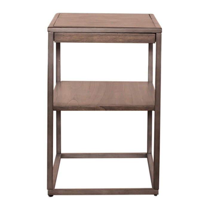 Jamestown Chair Side Table in Brown - Furniture 4 Less (Jacksonville, NC)