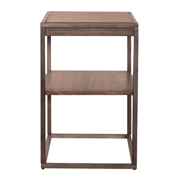 Jamestown Chair Side Table in Brown - Furniture 4 Less (Jacksonville, NC)
