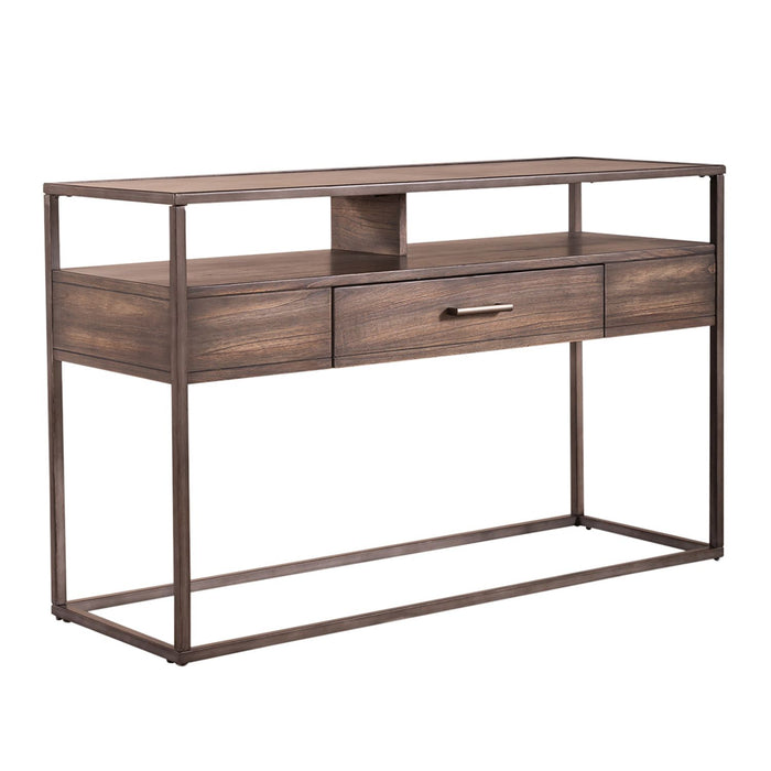 Jamestown Sofa Table in Brown - Furniture 4 Less (Jacksonville, NC)