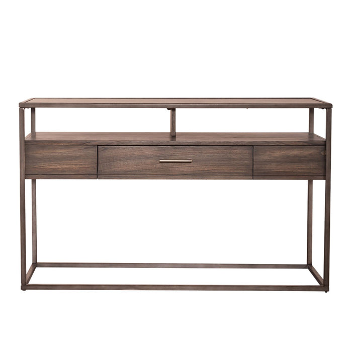 Jamestown Sofa Table in Brown - Furniture 4 Less (Jacksonville, NC)