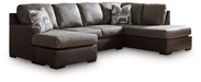 Castille Way Sectional with Chaise - Furniture 4 Less (Jacksonville, NC)
