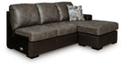 Castille Way Sectional with Chaise - Furniture 4 Less (Jacksonville, NC)