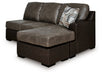 Castille Way Sectional with Chaise - Furniture 4 Less (Jacksonville, NC)