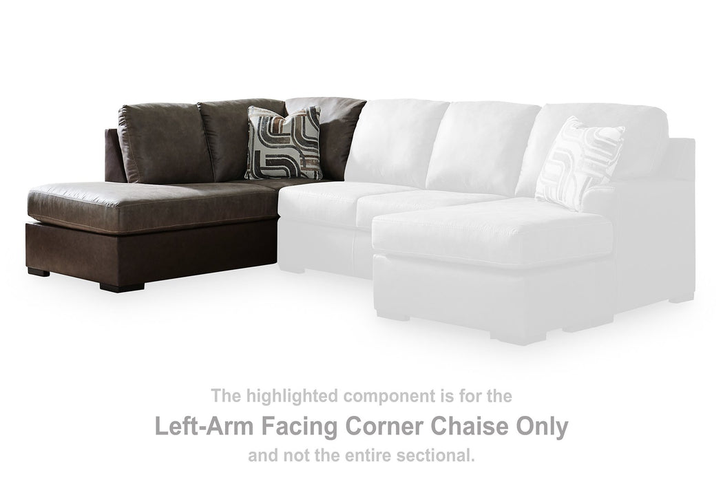 Castille Way Sectional with Chaise - Furniture 4 Less (Jacksonville, NC)