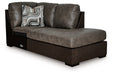 Castille Way Sleeper Sectional with Chaise - Furniture 4 Less (Jacksonville, NC)
