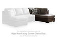 Castille Way Sleeper Sectional with Chaise - Furniture 4 Less (Jacksonville, NC)