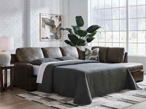 Castille Way Sleeper Sectional with Chaise - Furniture 4 Less (Jacksonville, NC)