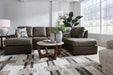 Castille Way Sleeper Sectional with Chaise - Furniture 4 Less (Jacksonville, NC)