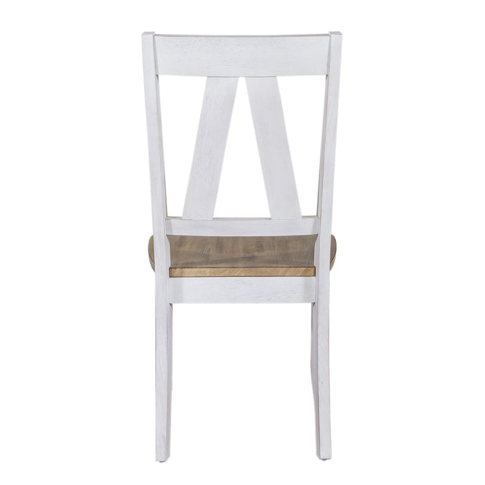 Lindsey Farm Splat Back Side Chair (RTA) - Furniture 4 Less (Jacksonville, NC)