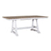 Lindsey Farm 6 Piece Trestle Table Set - Furniture 4 Less (Jacksonville, NC)