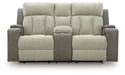WhipLash Power Reclining Loveseat with Console - Furniture 4 Less (Jacksonville, NC)
