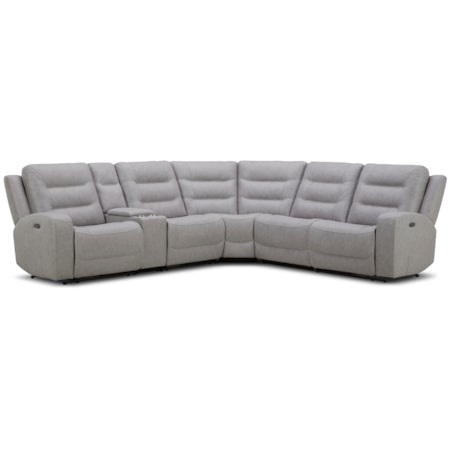 Kuka 6371 6pc Sectional - Furniture 4 Less (Jacksonville, NC)