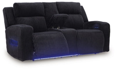 Forest Lake Power Reclining Loveseat with Console - Furniture 4 Less (Jacksonville, NC)