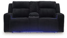 Forest Lake Power Reclining Loveseat with Console - Furniture 4 Less (Jacksonville, NC)
