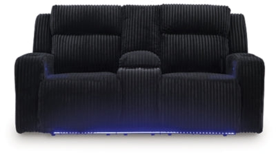 Forest Lake Power Reclining Loveseat with Console - Furniture 4 Less (Jacksonville, NC)
