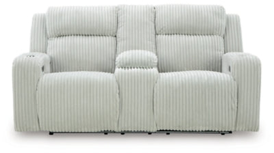 Forest Lake Power Reclining Loveseat with Console - Furniture 4 Less (Jacksonville, NC)