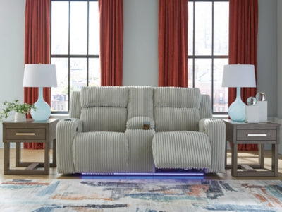 Forest Lake Power Reclining Loveseat with Console - Furniture 4 Less (Jacksonville, NC)