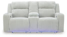 Forest Lake Power Reclining Loveseat with Console - Furniture 4 Less (Jacksonville, NC)