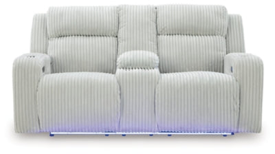 Forest Lake Power Reclining Loveseat with Console - Furniture 4 Less (Jacksonville, NC)