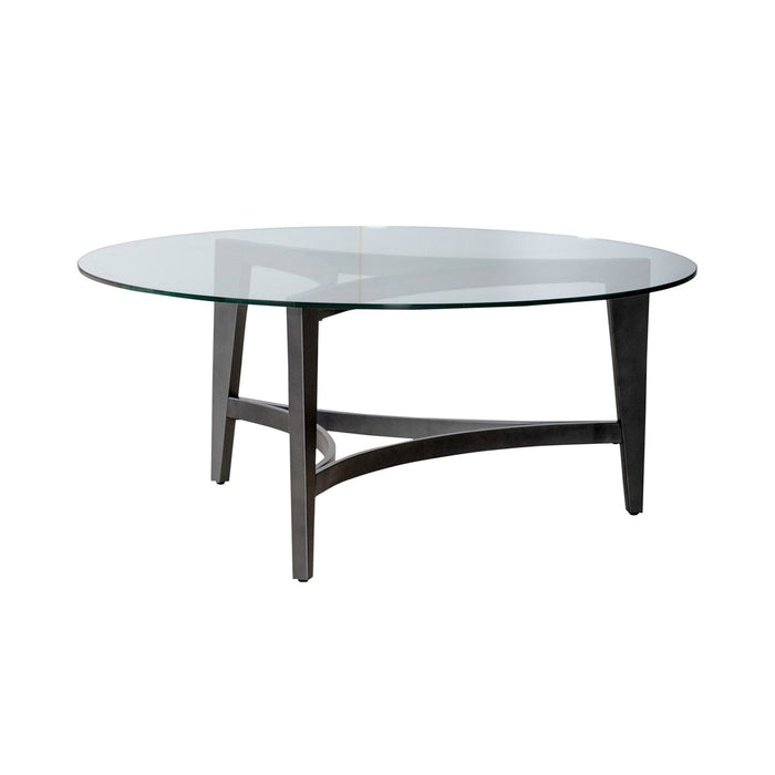 Capri Round Cocktail Table - Furniture 4 Less (Jacksonville, NC)