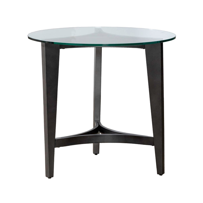 Capri Round End Table - Furniture 4 Less (Jacksonville, NC)