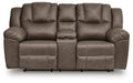 Lowilla Reclining Loveseat with Console - Furniture 4 Less (Jacksonville, NC)