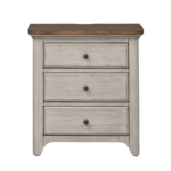 Farmhouse Reimagined King Poster Bed, Dresser & Mirror, Chest, Night Stand - Furniture 4 Less (Jacksonville, NC)