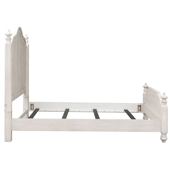Farmhouse Reimagined Queen Poster Bed - Furniture 4 Less (Jacksonville, NC)