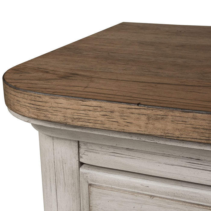 Farmhouse Reimagined Drawer Dresser in Antique White - Furniture 4 Less (Jacksonville, NC)