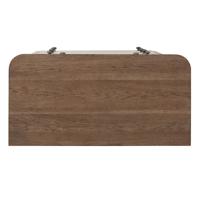 Farmhouse Reimagined Drawer Chest in Antique White - Furniture 4 Less (Jacksonville, NC)