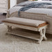 Farmhouse Reimagined Bed Bench in Antique White image