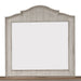 Farmhouse Reimagined Mirror in Antique White - Furniture 4 Less (Jacksonville, NC)