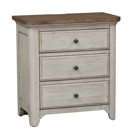 Farmhouse Reimagined Drawer Nightstand in Antique White - Furniture 4 Less (Jacksonville, NC)