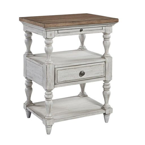 Farmhouse Reimagined Drawer Nightstand in Antique White - Furniture 4 Less (Jacksonville, NC)