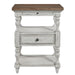 Farmhouse Reimagined Drawer Nightstand in Antique White - Furniture 4 Less (Jacksonville, NC)
