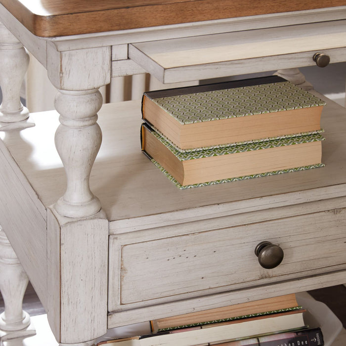 Farmhouse Reimagined Drawer Nightstand in Antique White - Furniture 4 Less (Jacksonville, NC)