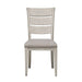 Liberty Furniture Farmhouse Reimagined Ladder Back Upholstered Side Chair (RTA) in Antique White (Set of 2) - Furniture 4 Less (Jacksonville, NC)
