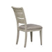 Liberty Furniture Farmhouse Reimagined Ladder Back Upholstered Side Chair (RTA) in Antique White (Set of 2) - Furniture 4 Less (Jacksonville, NC)