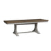 Farmhouse Reimagined 6 Piece Trestle Set - Furniture 4 Less (Jacksonville, NC)