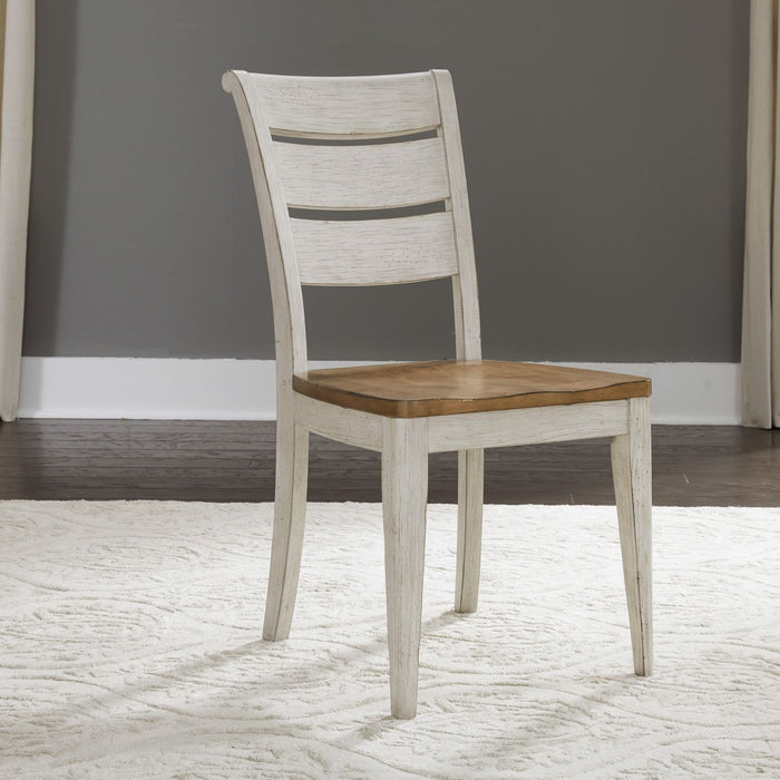 Farmhouse Reimagined 6 Piece Trestle Set - Furniture 4 Less (Jacksonville, NC)