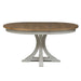 Farmhouse Reimagined Opt 5 Piece Pedestal Table Set - Furniture 4 Less (Jacksonville, NC)