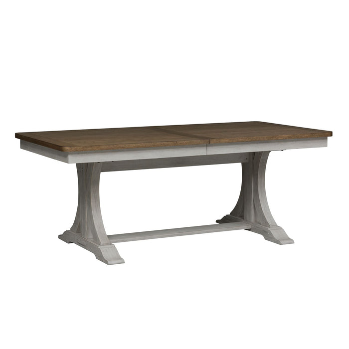 Farmhouse Reimagined Trestle Table - Furniture 4 Less (Jacksonville, NC)