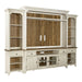 Farmhouse Reimagined Entertainment Center with Piers - Furniture 4 Less (Jacksonville, NC)