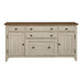Farmhouse Reimagined Door Credenza in Antique White - Furniture 4 Less (Jacksonville, NC)