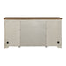 Farmhouse Reimagined Door Credenza in Antique White - Furniture 4 Less (Jacksonville, NC)