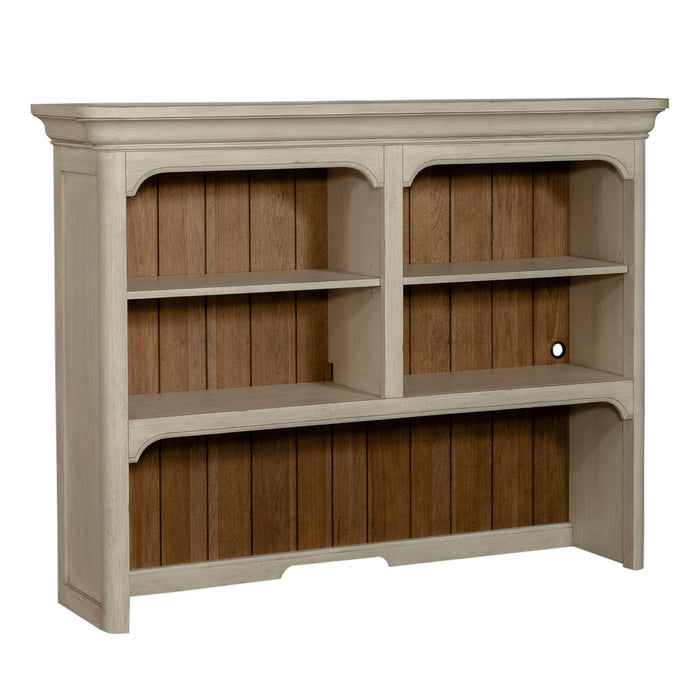 Farmhouse Reimagined Credenza Hutch in Antique White - Furniture 4 Less (Jacksonville, NC)