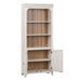 Liberty Farmhouse Reimagined Bookcase in Antique White - Furniture 4 Less (Jacksonville, NC)