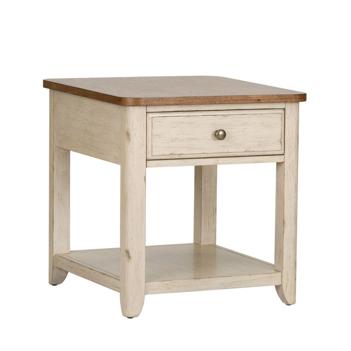 Farmhouse Reimagined 3 Piece Set (1-Cocktail 2-End Tables) - Furniture 4 Less (Jacksonville, NC)