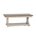 Farmhouse Reimagined Rectangular Cocktail Table in Antique White - Furniture 4 Less (Jacksonville, NC)